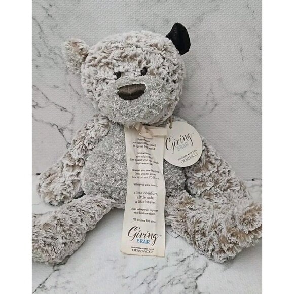 DEMDACO Giving Bear Stuffed Animal 16" Tall Christian Teddy PLUSH TOY NEW w/ Tag - Picture 1 of 7